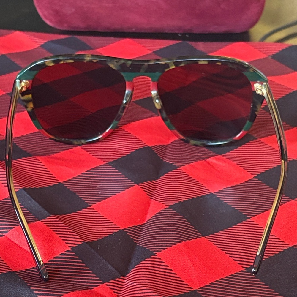 Authentic Gucci Multicolor Tortoiseshell Sunglass… - image 3